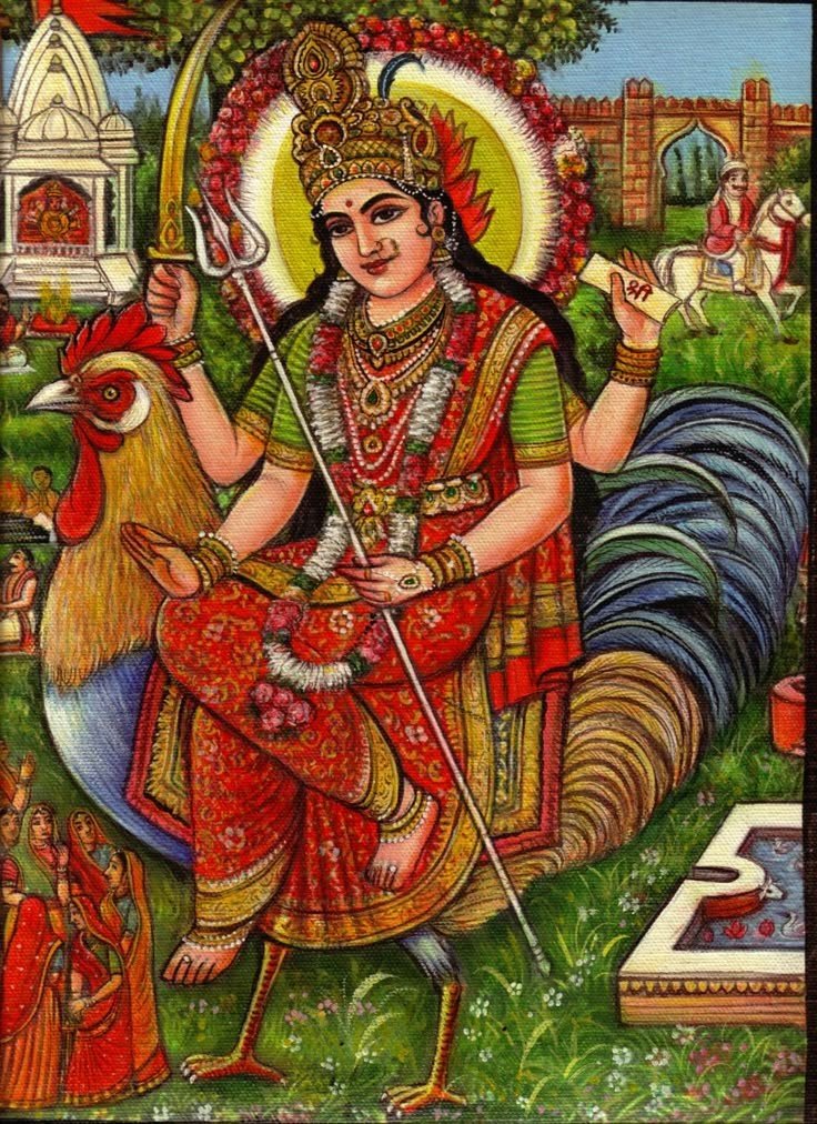 Bahuchar maa Wallpaper HD