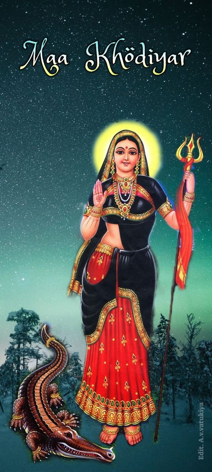 Khodal maa wallpaper hd