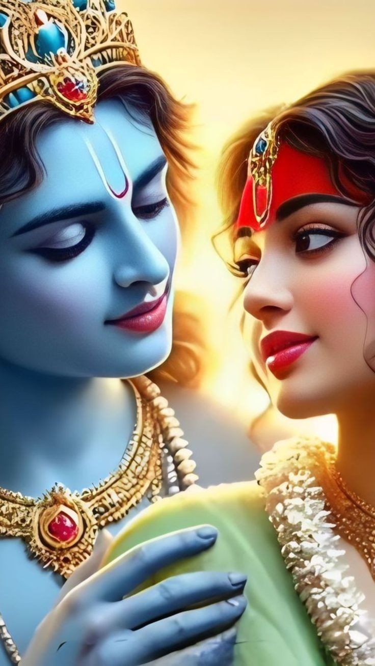 Radha Krishna love wallpaper hd