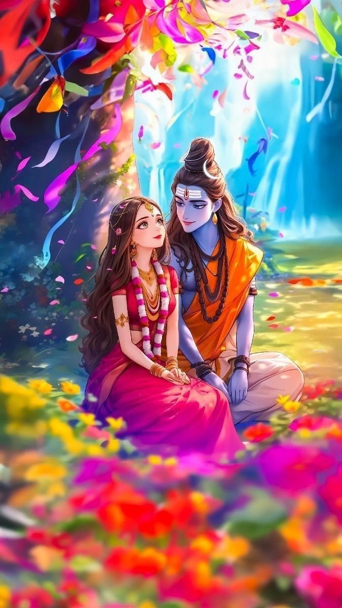 Shiv parvati wallpaper