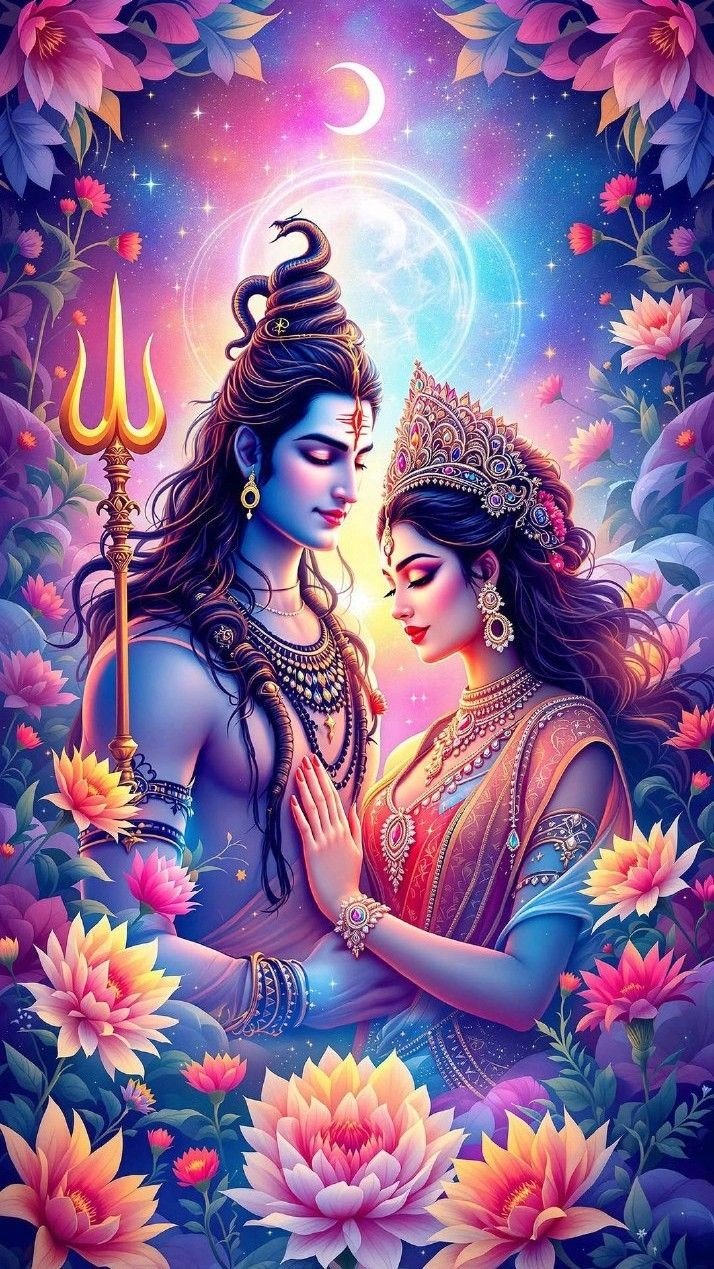Shiv parvati wallpaper