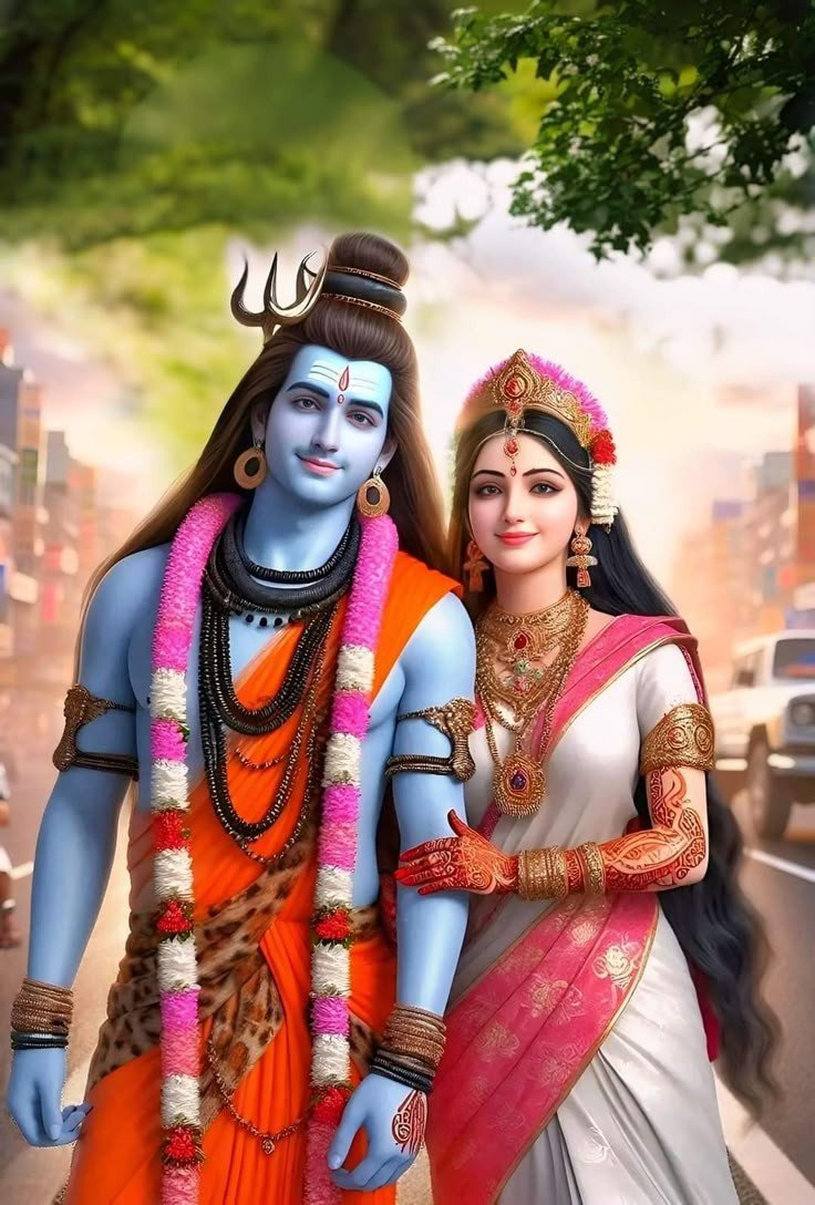 Shiv parvati wallpaper