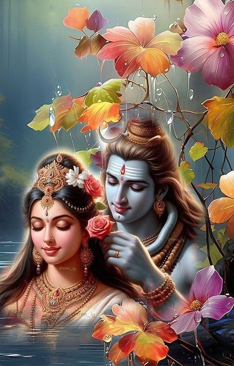 Shiv parvati wallpaper