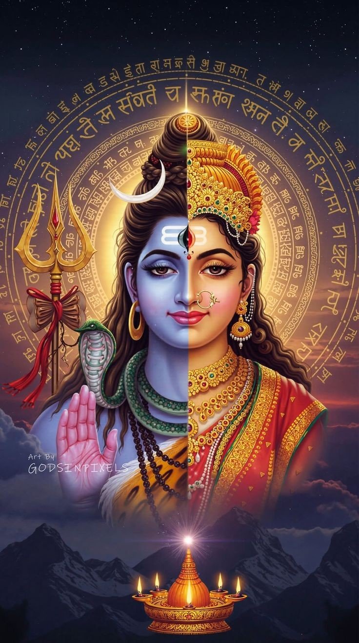 Shiv parvati wallpaper