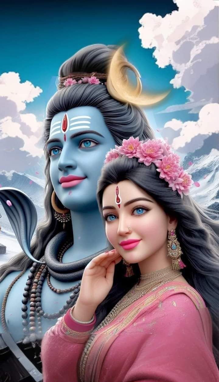 Shiv parvati wallpaper