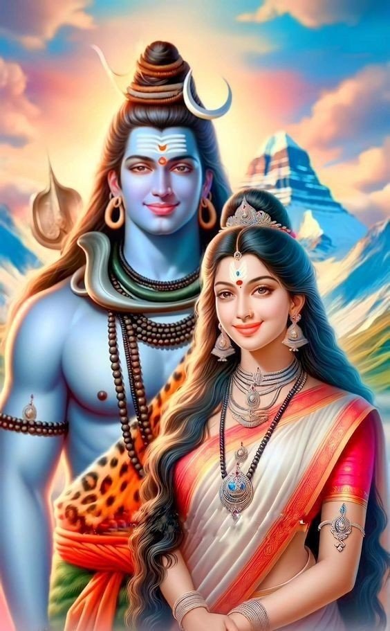 Shiv parvati wallpaper