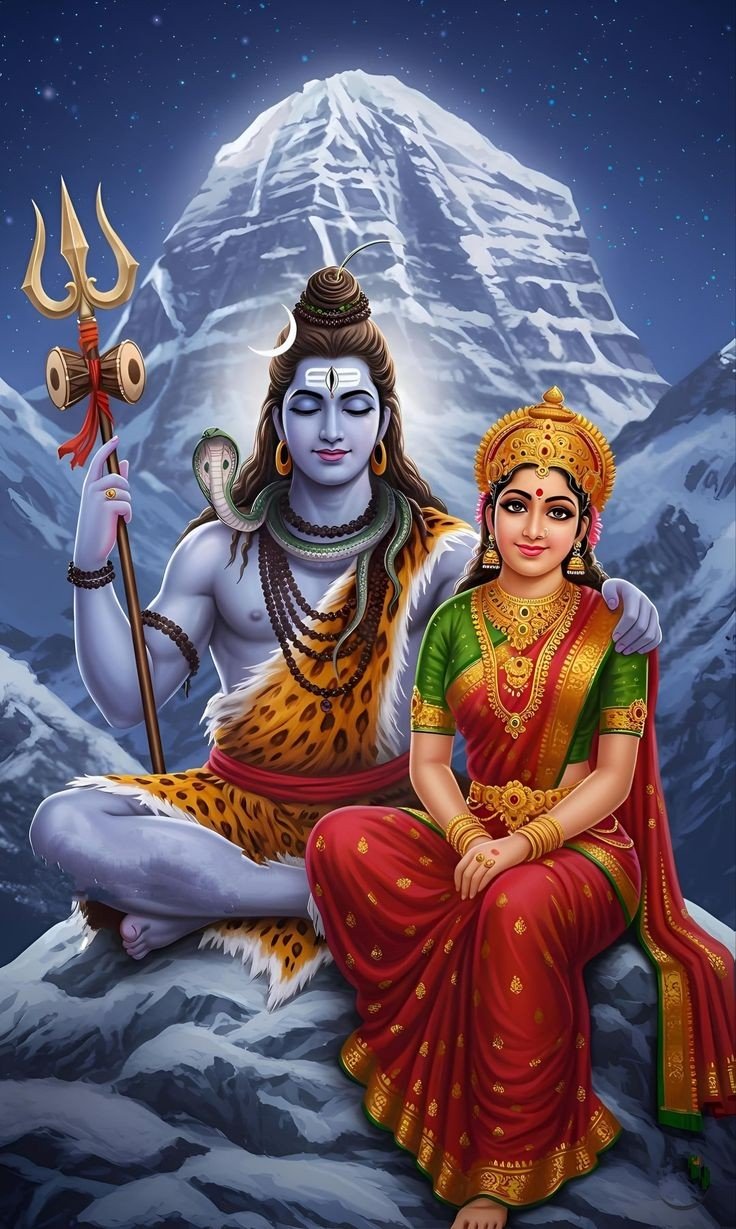 Shiv parvati wallpaper