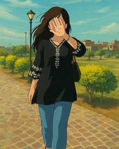 hidden face dp for girls (9)